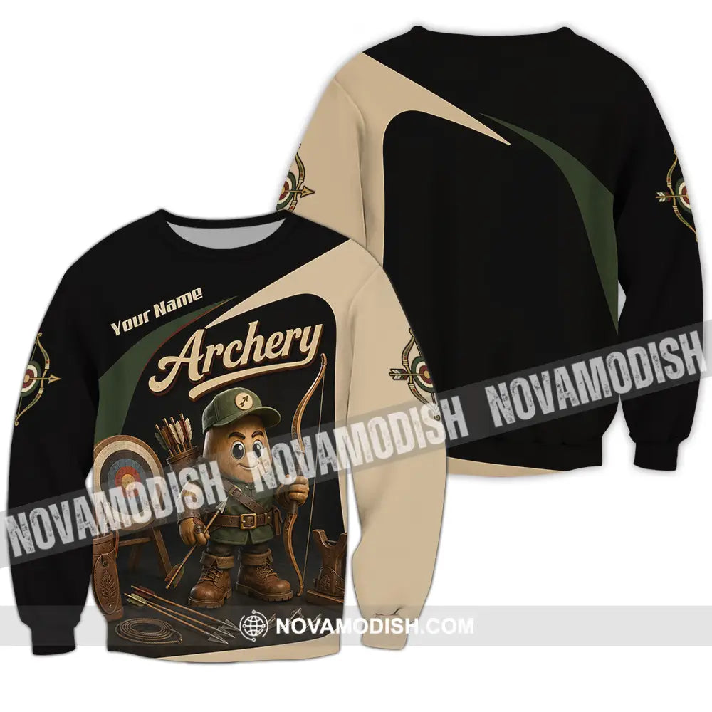 Unisex Shirt - Custom Archery Shirt - Long Sleeve / S - T-shirt