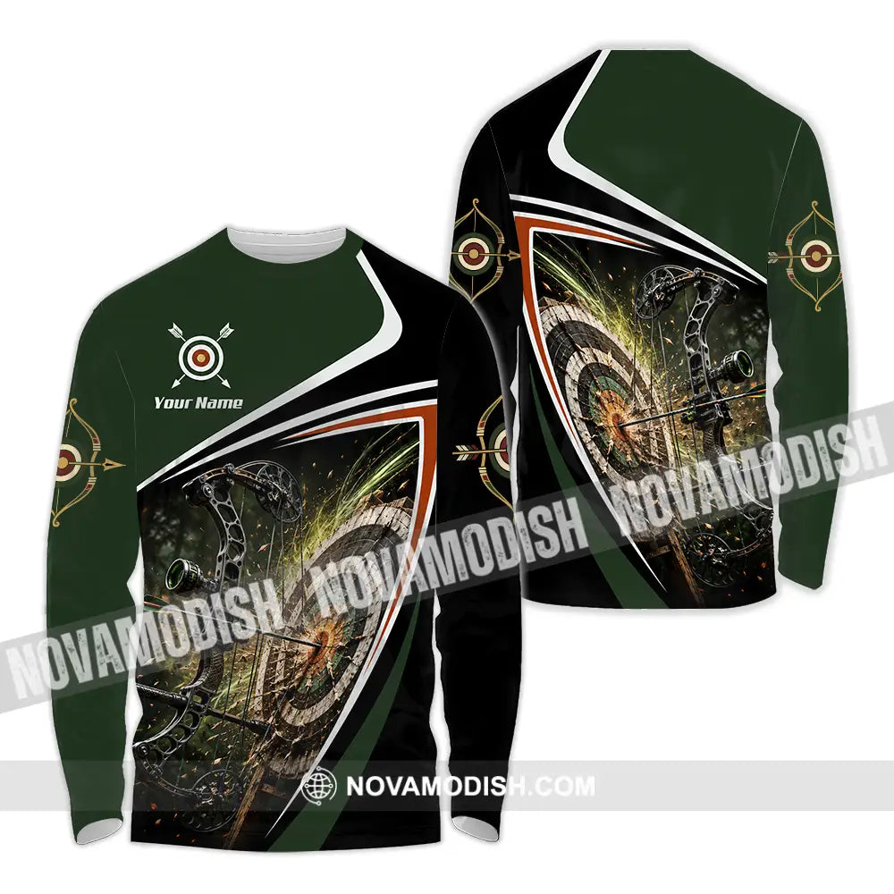 Unisex Shirt - Custom Archery Shirt - Long Sleeve Shirt / S - T-shirt