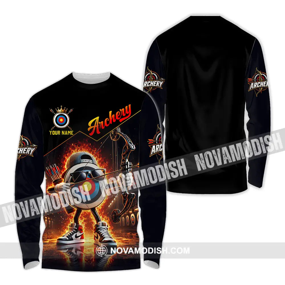 Unisex Shirt - Custom Archery Shirt - Long Sleeve Shirt / S - T-shirt