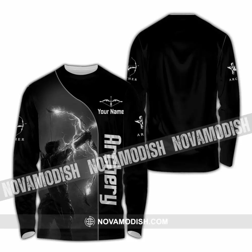 Unisex Shirt - Custom Archery Shirt - Long Sleeve Shirt / S - T-shirt