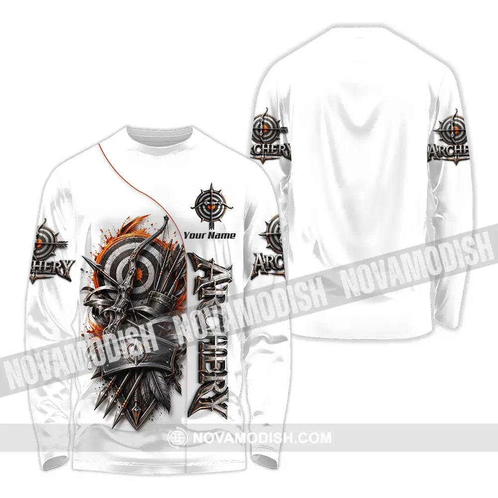 Unisex Shirt - Custom Archery Shirt - Long Sleeve Shirt / S - T-shirt