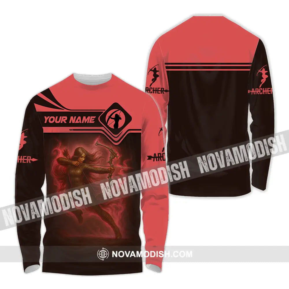 Unisex Shirt - Custom Archery Shirt Long Sleeve Shirt / S T-shirt