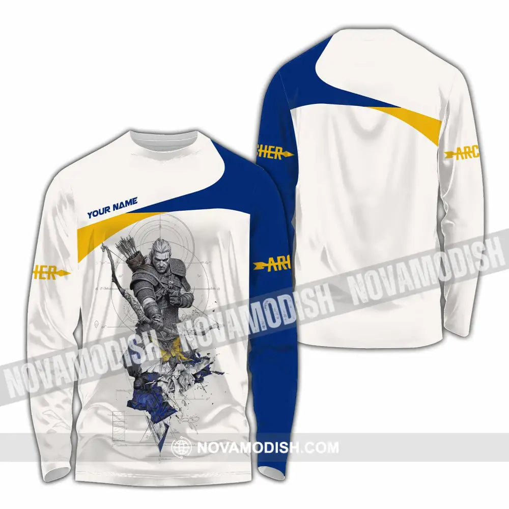 Unisex Shirt - Custom Archery Shirt - Long Sleeve Shirt / S - T-shirt