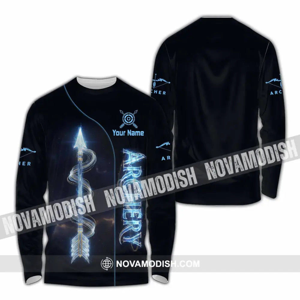 Unisex Shirt - Custom Archery Shirt - Long Sleeve Shirt / S - T-shirt