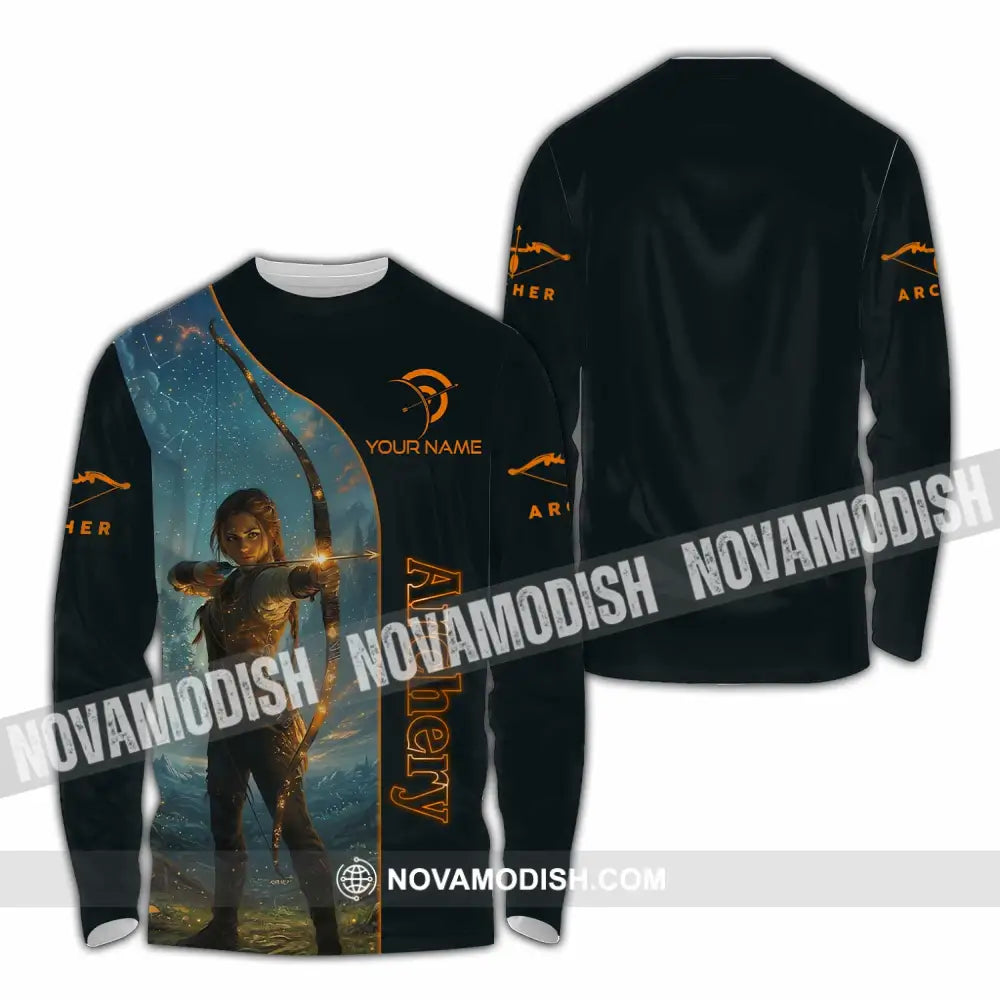 Unisex Shirt - Custom Archery Shirt Long Sleeve Shirt / S T-shirt