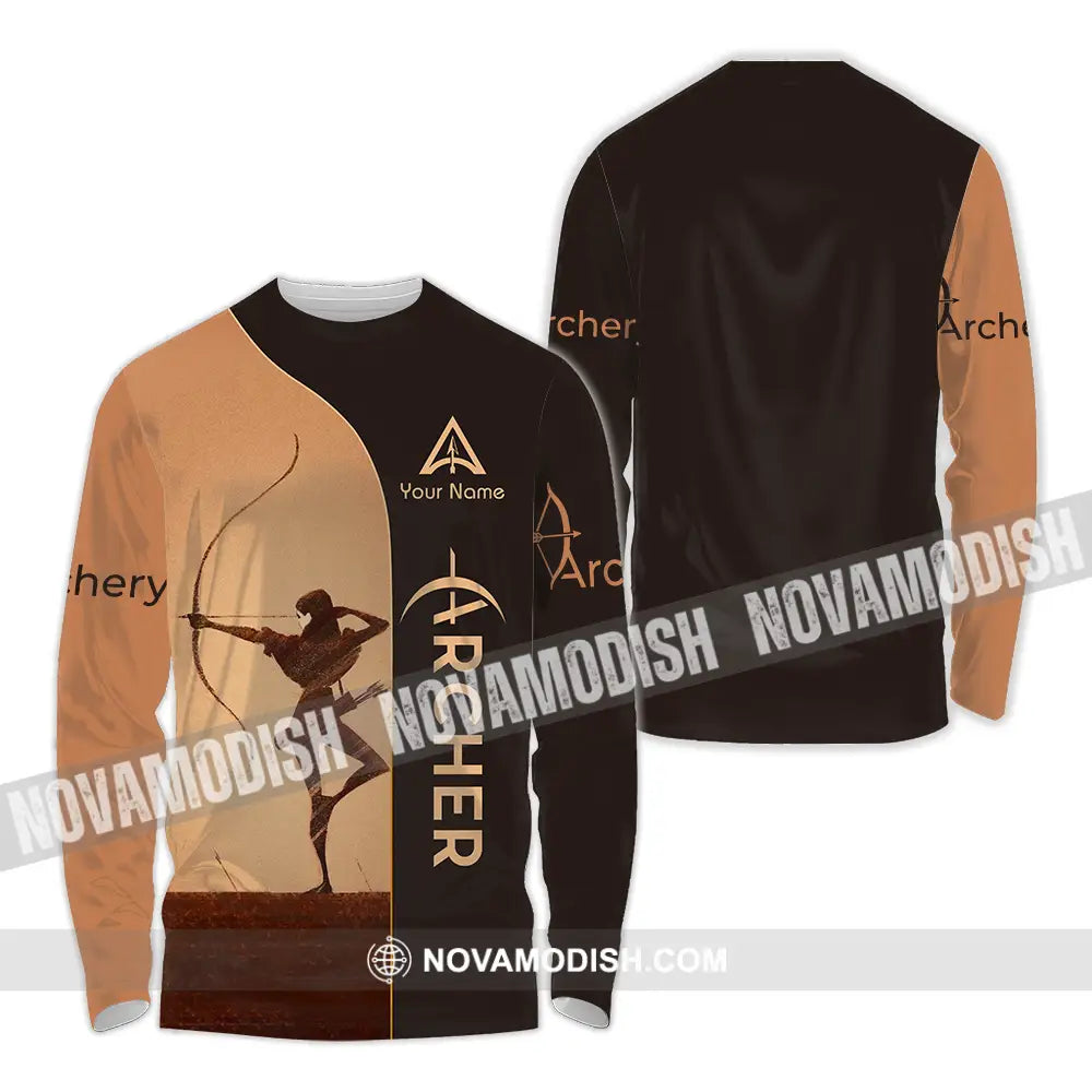 Unisex Shirt - Custom Archery Shirt Long Sleeve Shirt / S T-shirt