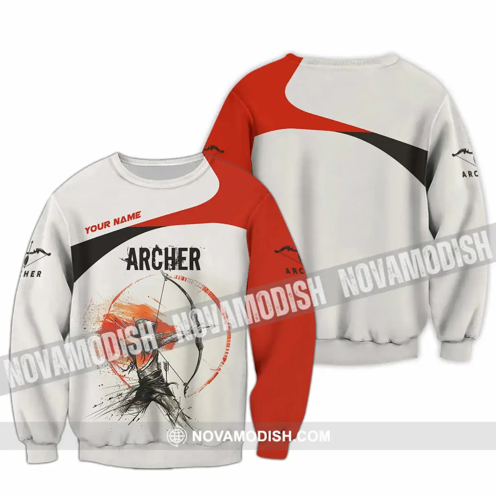 Unisex Shirt - Custom Archery Shirt Long Sleeve / S T-shirt