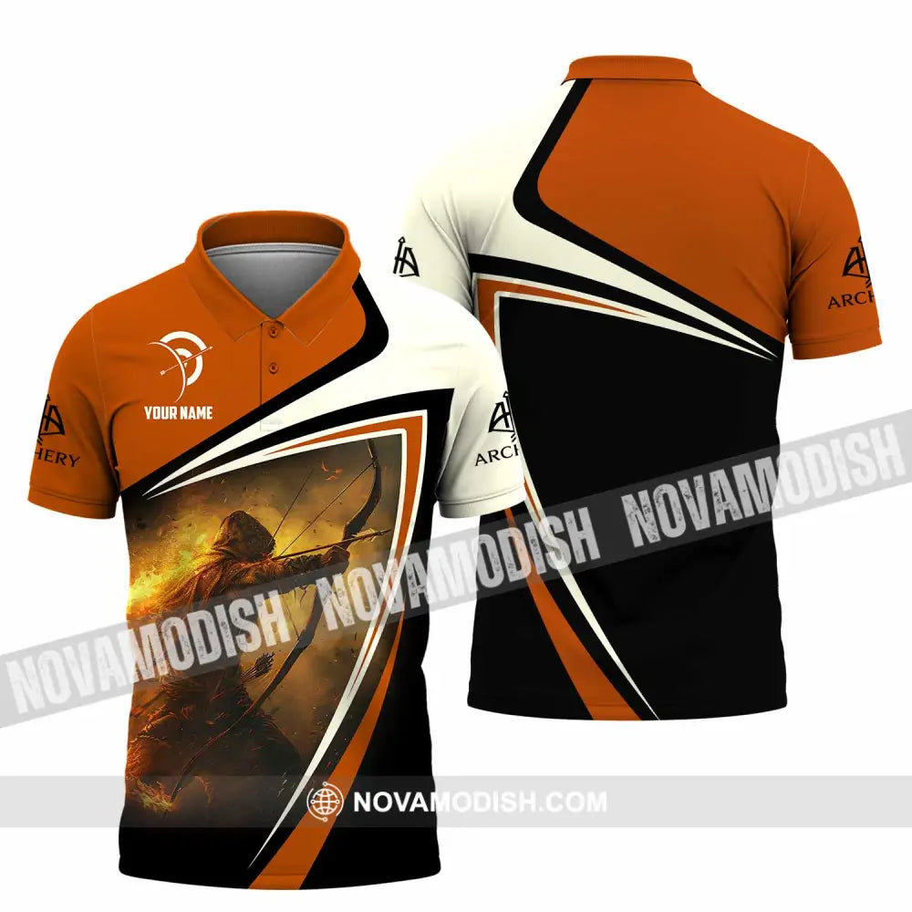 Unisex Shirt - Custom Archery Lover Sport Shirt Polo Shirt / S T-shirt