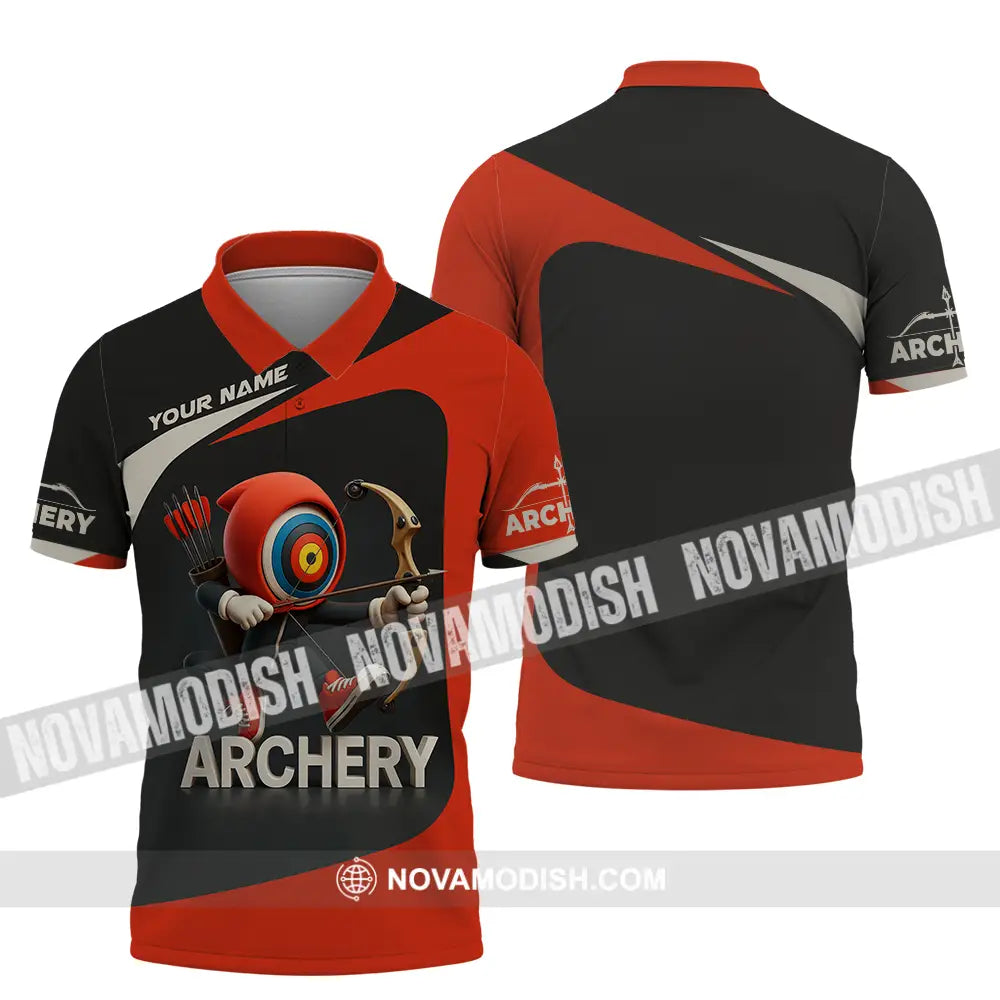 Unisex Shirt - Custom Archery Shirt Polo Shirt / S T-shirt