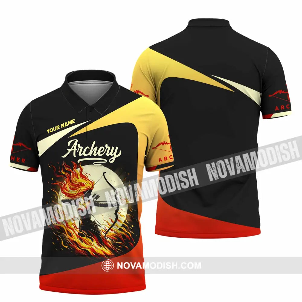 Unisex Shirt - Custom Archery Shirt Polo Shirt / S T-shirt