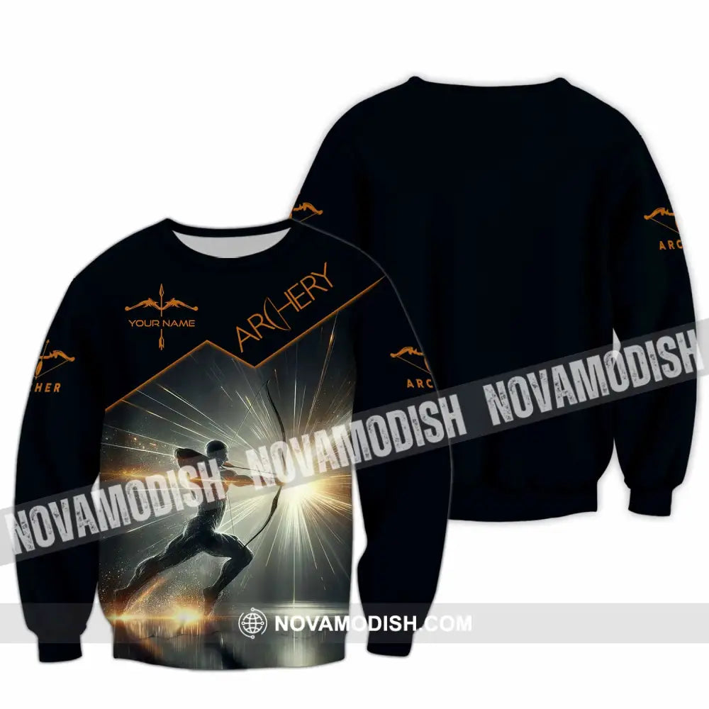 Unisex Shirt - Custom Archery Sport Shirt Long Sleeve / S T-shirt