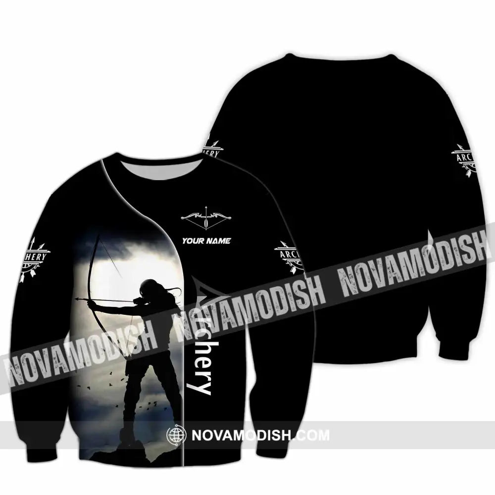 Unisex Shirt - Custom Archery Sport Lover Shirt Long Sleeve / S T-shirt
