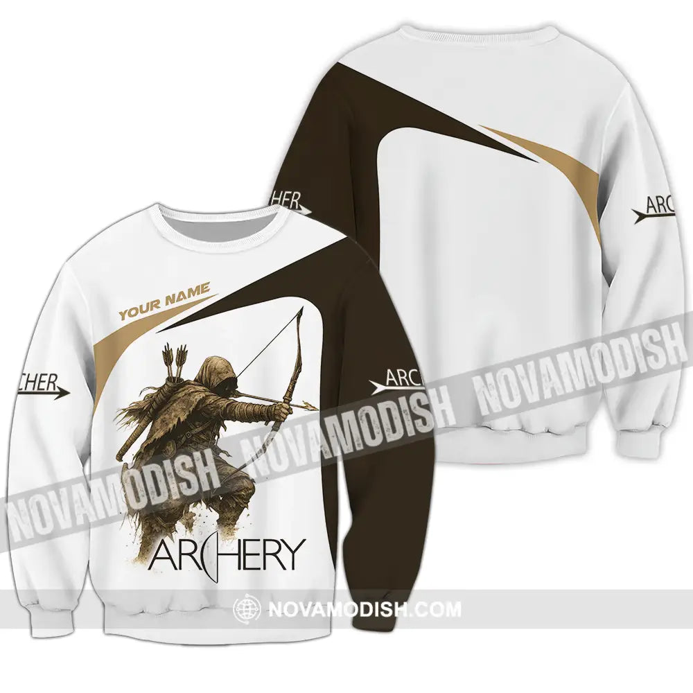 Unisex Shirt - Custom Archery Sport Lover Shirt Long Sleeve / S T-shirt