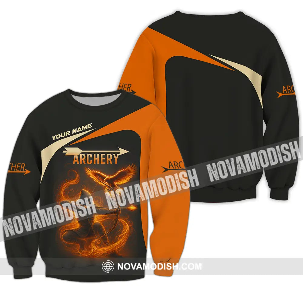 Unisex Shirt - Custom Archery Sport Lover Shirt Long Sleeve / S T-shirt