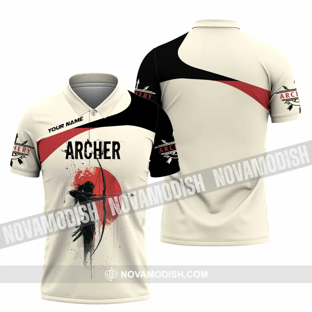 Unisex Shirt - Custom Archery Sport Lover Shirt Polo Shirt / S T-shirt