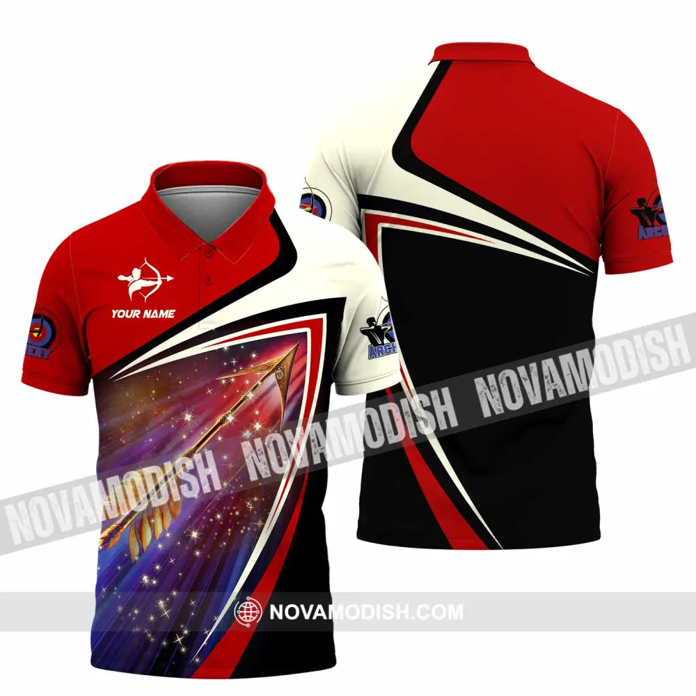 Unisex Shirt - Custom Archery Sport Lover Shirt Polo Shirt / S T-shirt