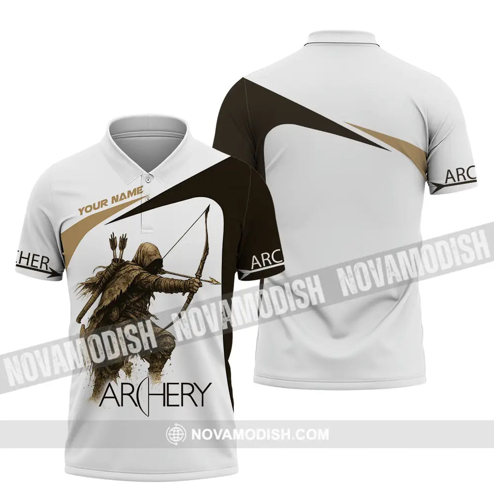 Unisex Shirt - Custom Archery Sport Lover Shirt Polo Shirt / S T-shirt