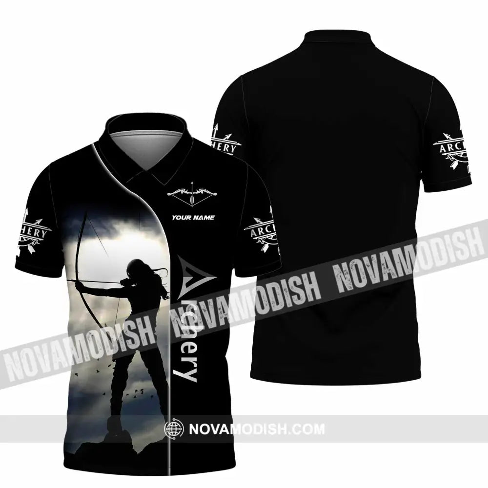 Unisex Shirt - Custom Archery Sport Lover Shirt Polo Shirt / S T-shirt