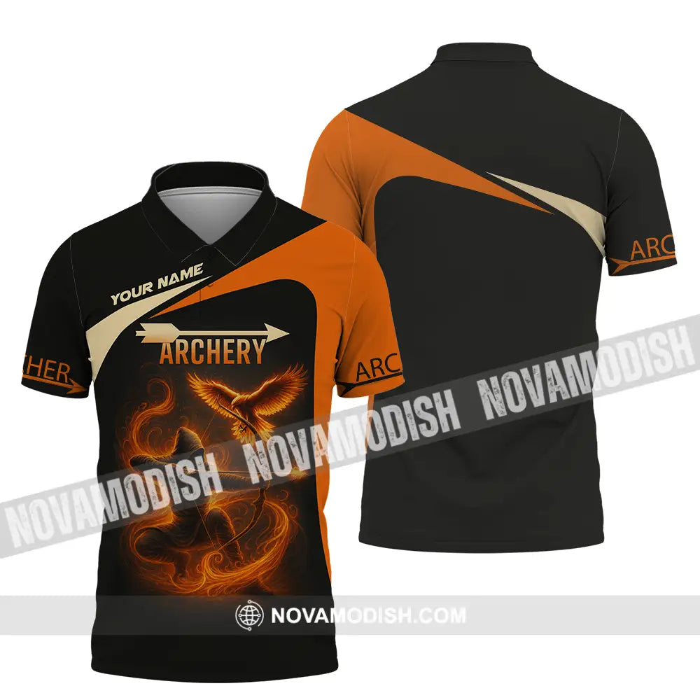 Unisex Shirt - Custom Archery Sport Lover Shirt Polo Shirt / S T-shirt