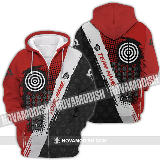 Unisex Shirt - Custom Archery Shirt Zipper Hoodie / S T-shirt