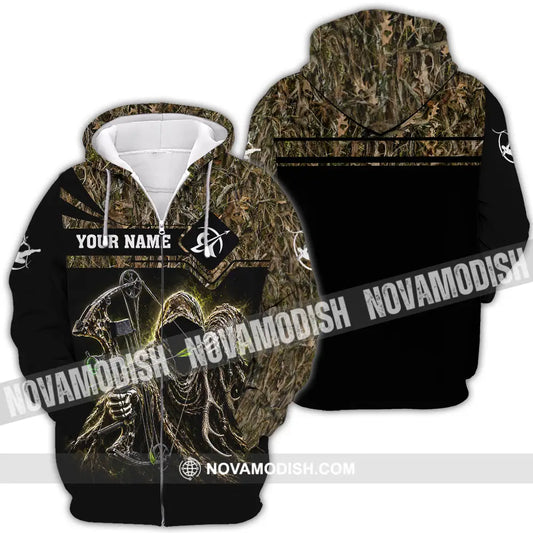 Unisex Shirt - Custom Archery Shirt - Zipper Hoodie / S - T-shirt