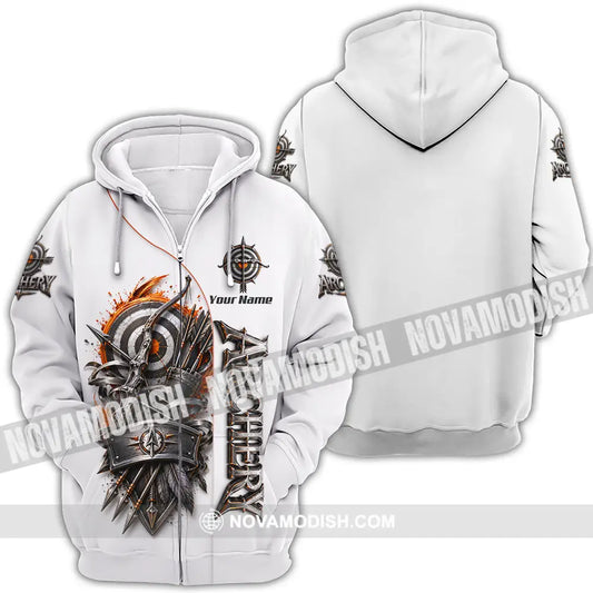 Unisex Shirt - Custom Archery Shirt - Zipper Hoodie / S - T-shirt