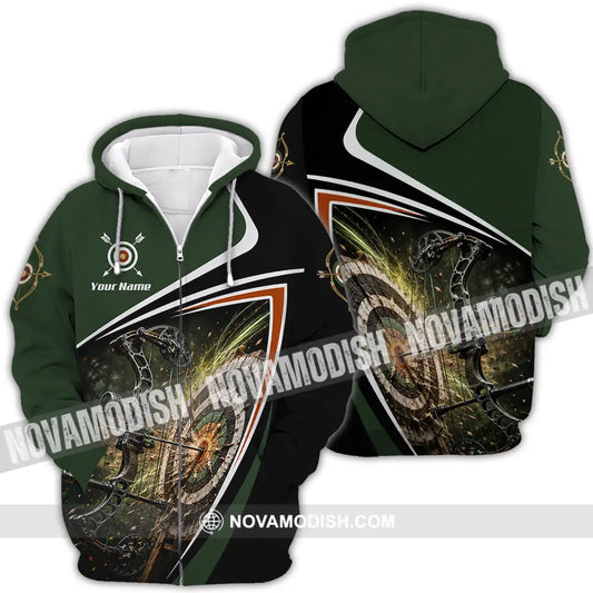 Unisex Shirt - Custom Archery Shirt - Zipper Hoodie / S - T-shirt