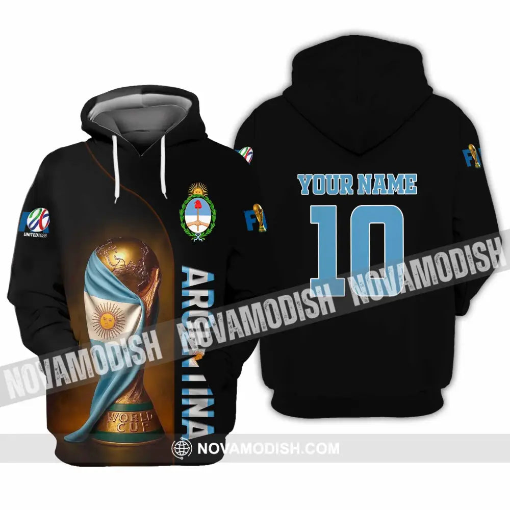 Unisex Shirt - Custom Argentina 3D Shirt Hoodie / S T-shirt