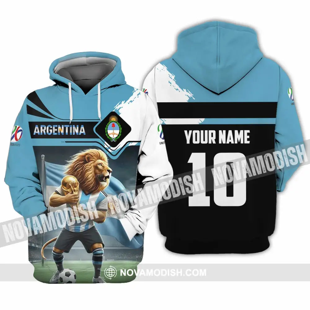 Unisex Shirt - Custom Argentina 3D Shirt Hoodie / S T-shirt