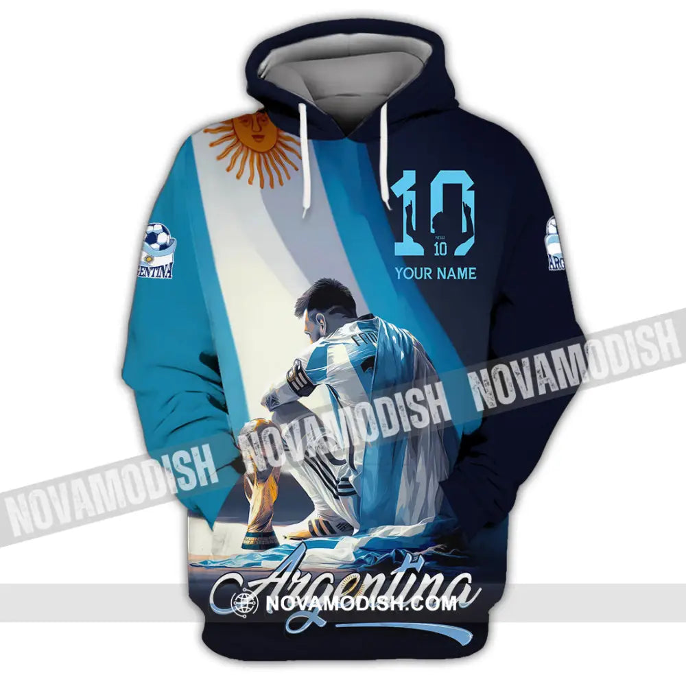 Unisex Shirt - Custom Argentina 3D Shirt Hoodie / S T-shirt