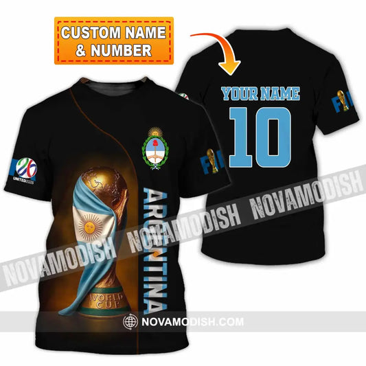 Unisex Shirt - Custom Argentina 3D Shirt T-shirt