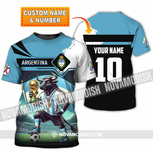 Unisex Shirt - Custom Argentina 3D Shirt T-shirt
