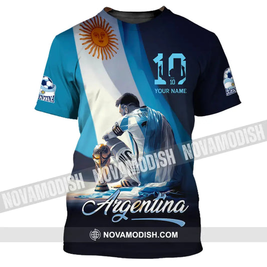 Unisex Shirt - Custom Argentina 3D Shirt T-Shirt / S T-shirt