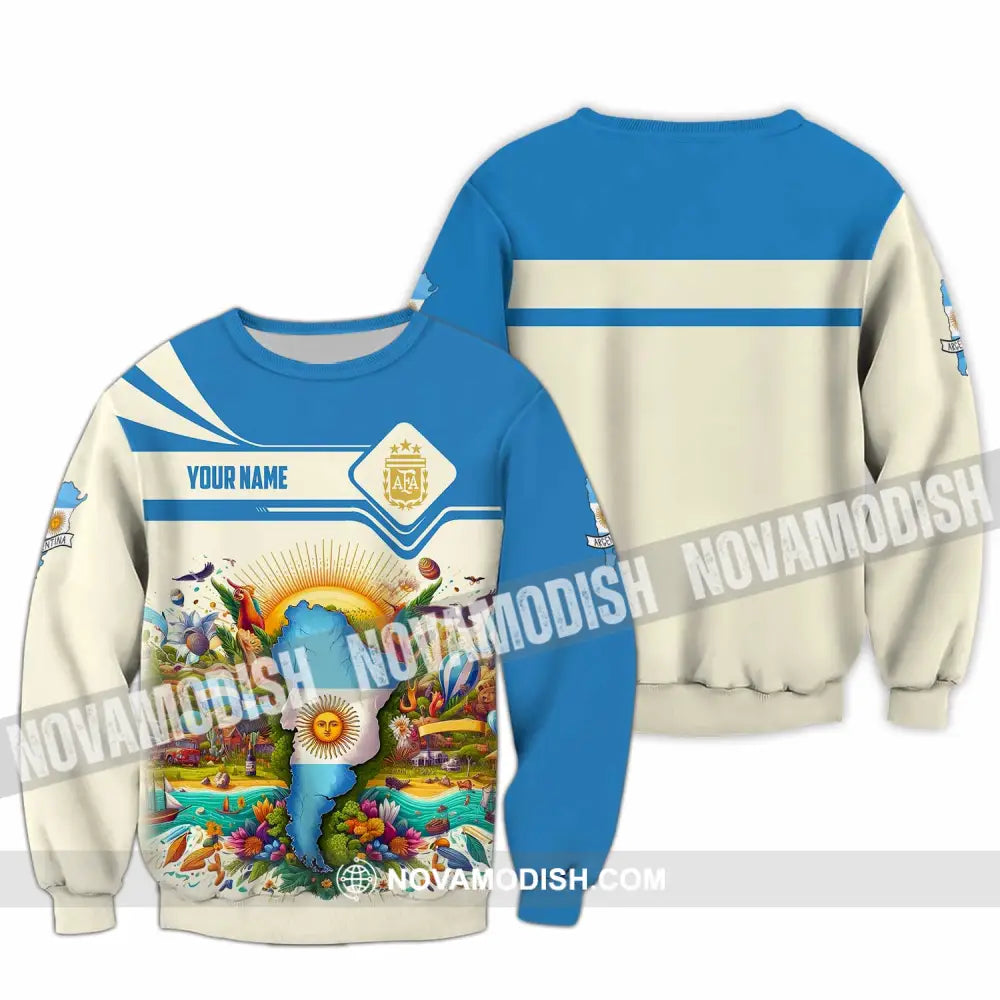 Unisex Shirt - Custom Argentina Shirt Long Sleeve / S T-shirt