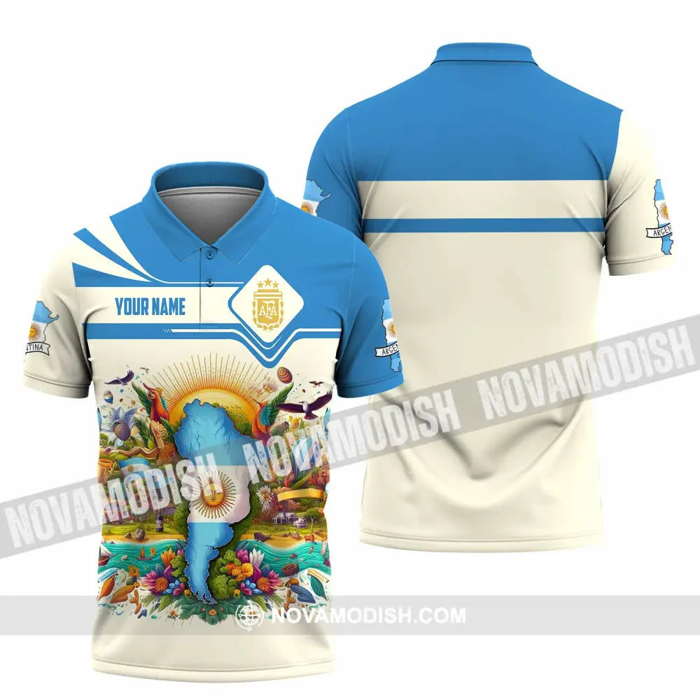 Unisex Shirt - Custom Argentina Shirt Polo Shirt / S T-shirt