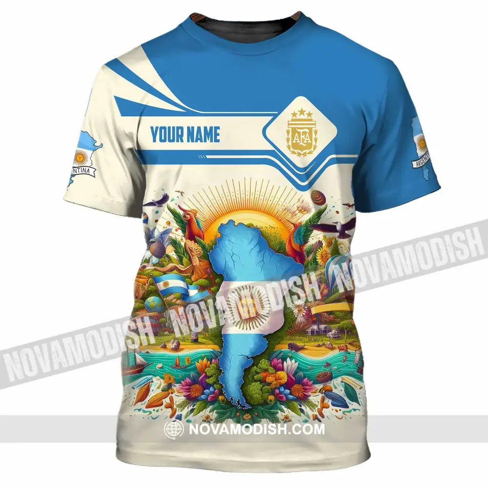 Unisex Shirt - Custom Argentina Shirt T-Shirt / S T-shirt