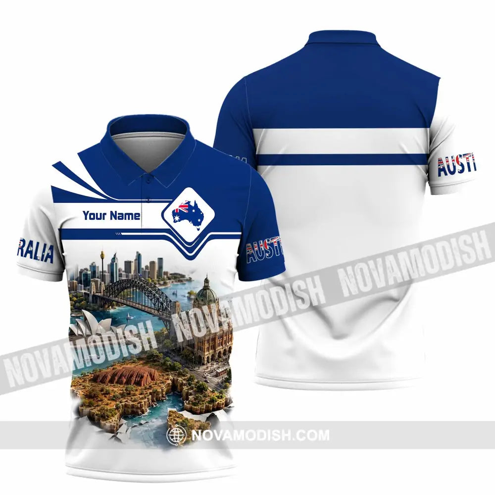 Unisex Shirt - Custom Australia Shirt - Polo Shirt / S - T-shirt