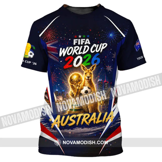 Unisex Shirt - Custom Australia World Cup 2026 Shirt - T-Shirt / S - T-shirt