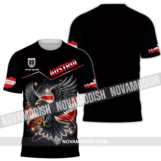 Unisex Shirt - Custom Austria 3D Shirt T-Shirt / S T-shirt