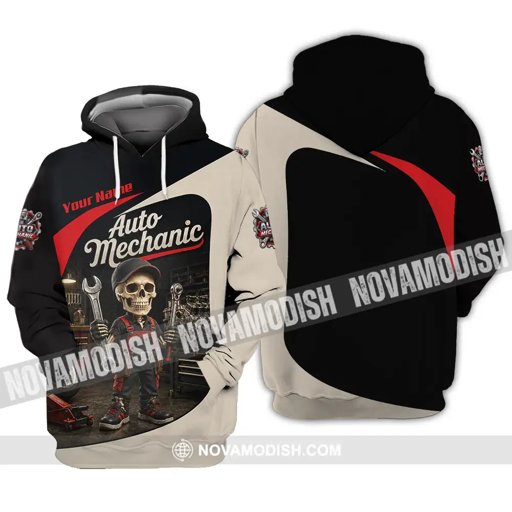 Unisex Shirt - Custom Auto Mechanic Shirt - Hoodie / S - T-shirt