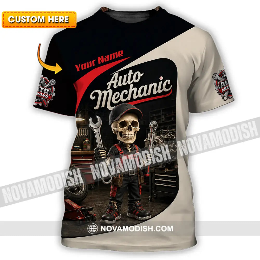 Unisex Shirt - Custom Auto Mechanic Shirt - T-shirt