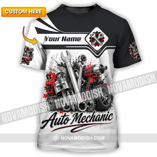 Unisex Shirt - Custom Auto Mechanic Shirt - T-shirt