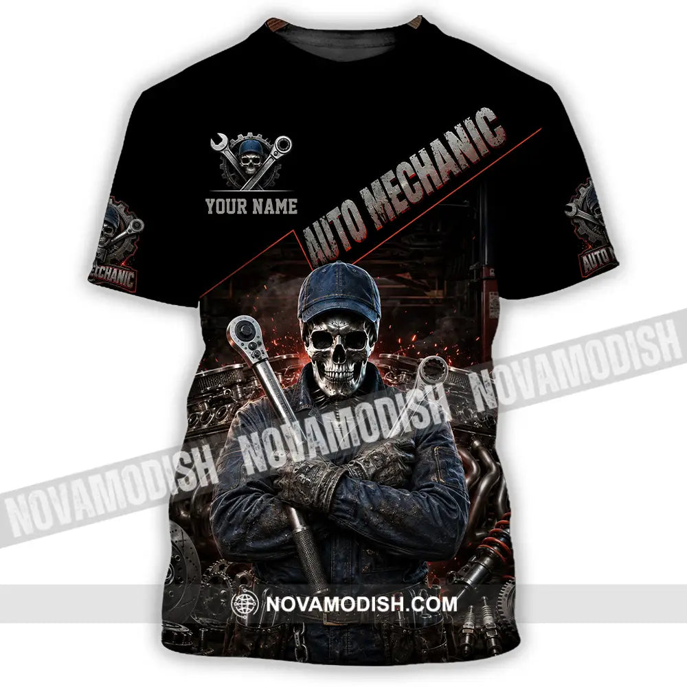 Unisex Shirt - Custom Auto Mechanic Shirt - T-Shirt / S - T-shirt