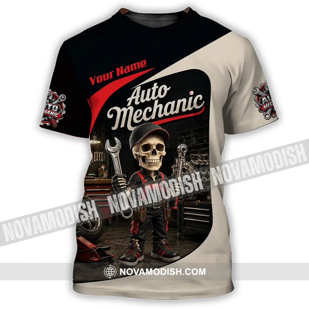 Unisex Shirt - Custom Auto Mechanic Shirt - T-Shirt / S - T-shirt