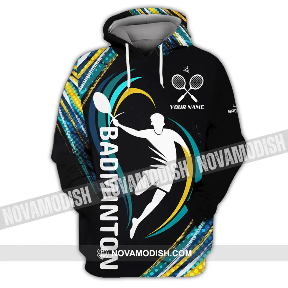 Unisex Shirt - Custom Badminton 3D Shirt Hoodie / S T-shirt