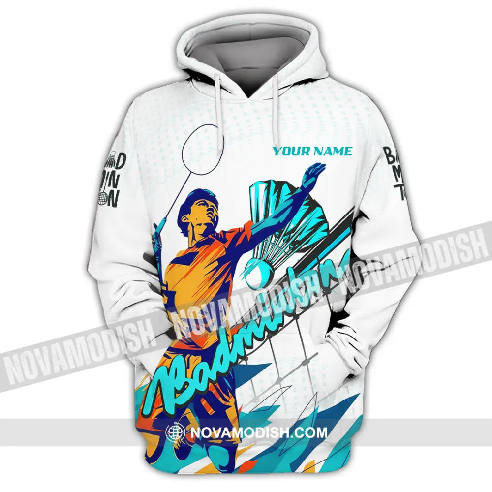 Unisex Shirt - Custom Badminton 3D Shirt Hoodie / S T-shirt