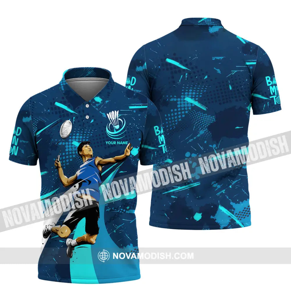 Unisex Shirt - Custom Badminton 3D Shirt Polo Shirt / S T-shirt