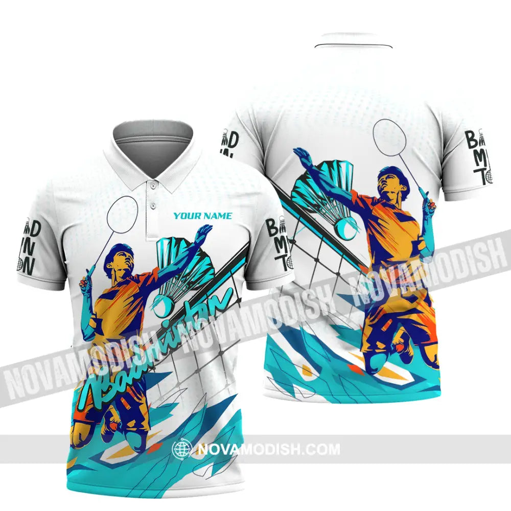 Unisex Shirt - Custom Badminton 3D Shirt Polo Shirt / S T-shirt