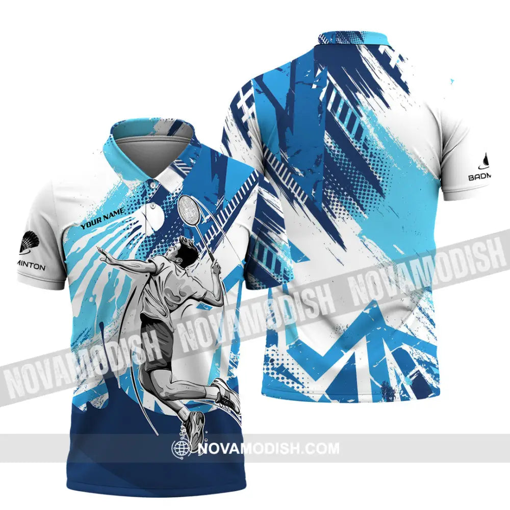 Unisex Shirt - Custom Badminton 3D Shirt Polo Shirt / S T-shirt