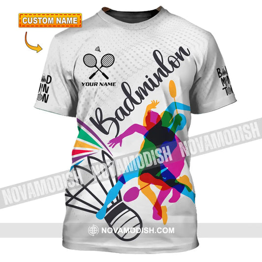 Unisex Shirt - Custom Badminton 3D Shirt T-shirt